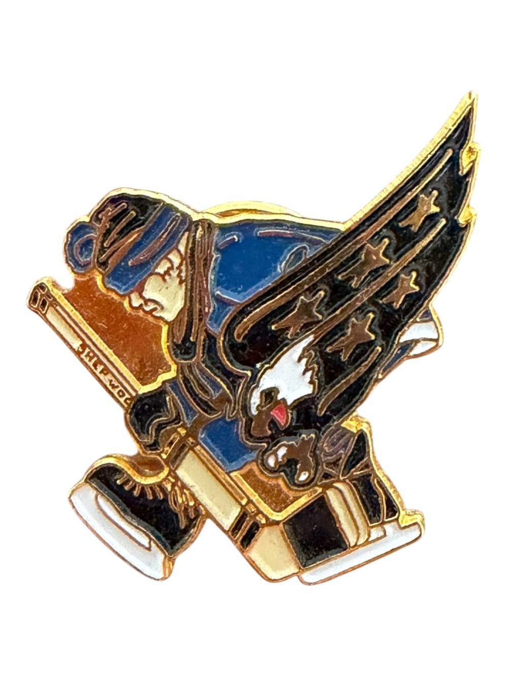VTG Washington Capitals Kid NHL Enamel Lapel Pin 2.5cm